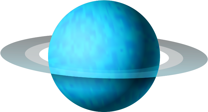 Uranus Planet Png - Uranus Clipart Png Transparent Png (869x480), Png Download