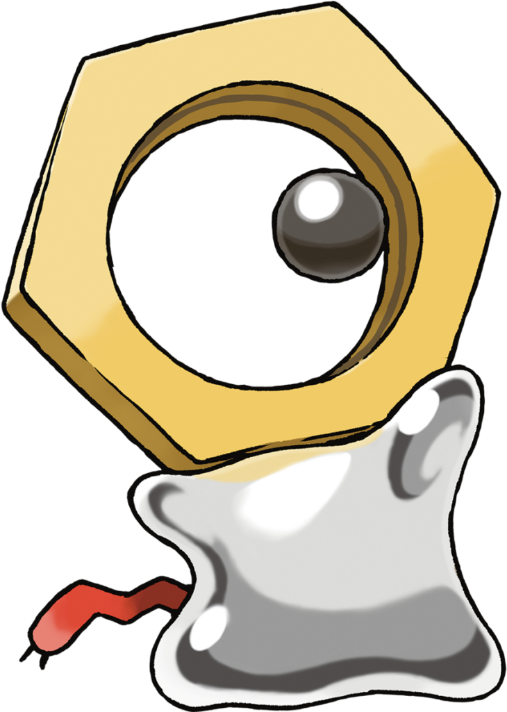 Meltan Pokemon Clipart (1024x1024), Png Download