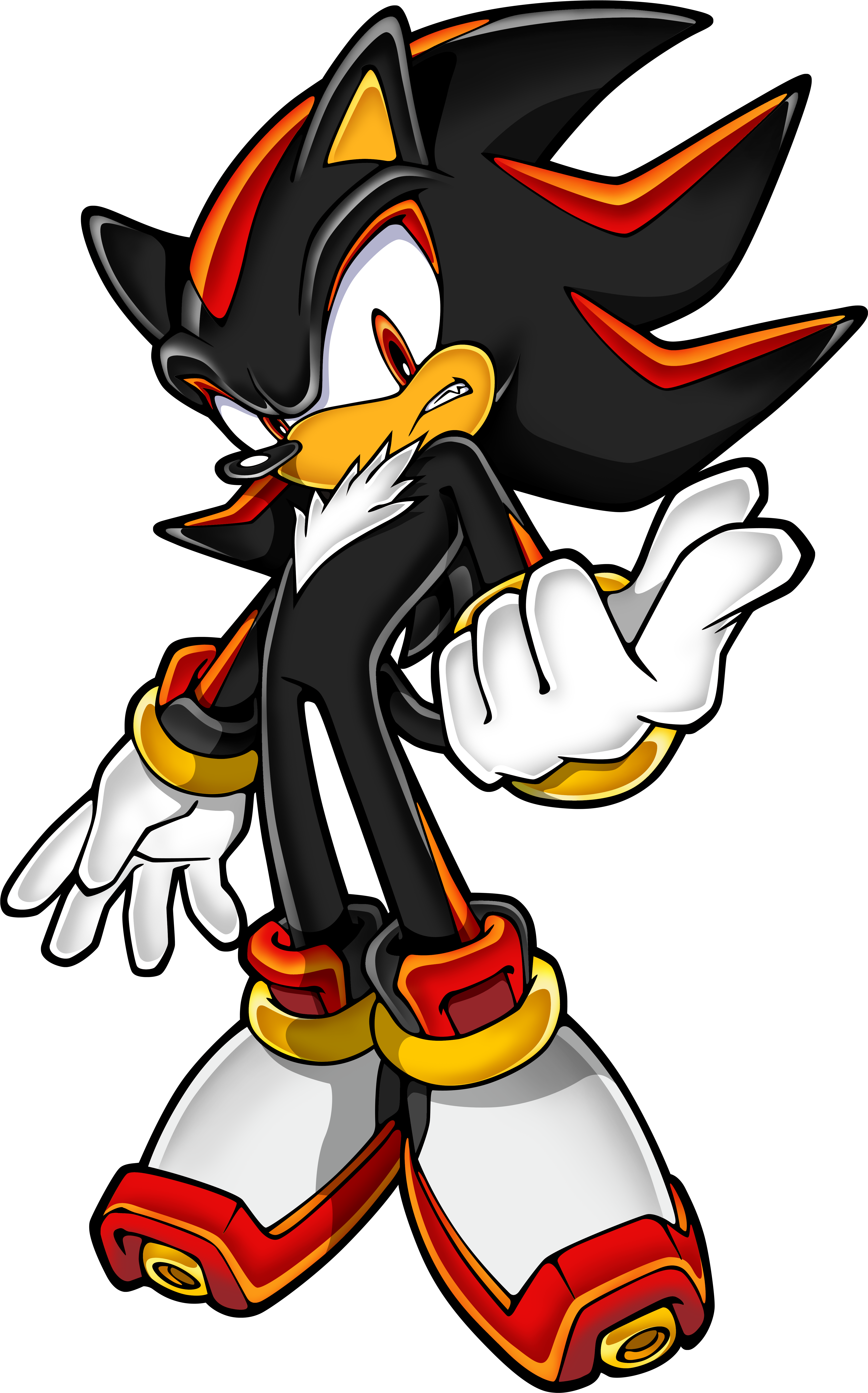 Sonic The Hedgehog Clipart Channel - Shadow The Hedgehog Png Transparent Png (4719x7579), Png Download