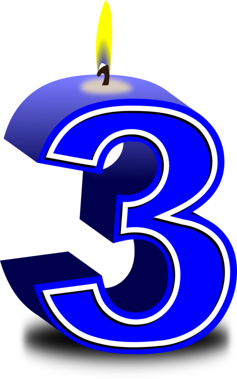 Symbol,electric Blue,logo - 3rd Happy Birthday Png Clipart (470x750), Png Download