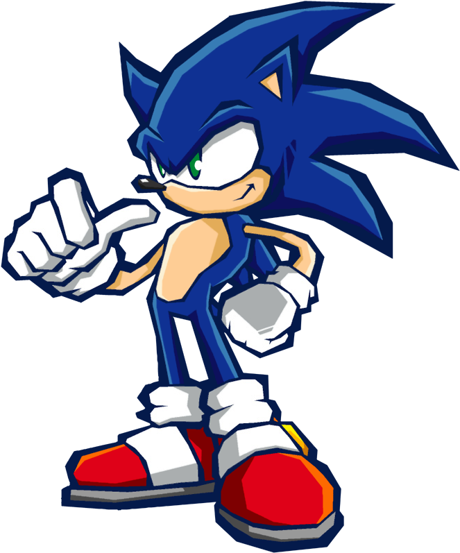 Sonic The Hedgehog Clipart Nintendo - Sonic The Hedgehog Sonic Battle - Png Download (673x814), Png Download