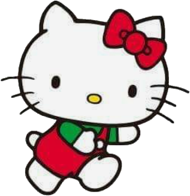 Badtz Maru And Hello Kitty Clipart (727x767), Png Download