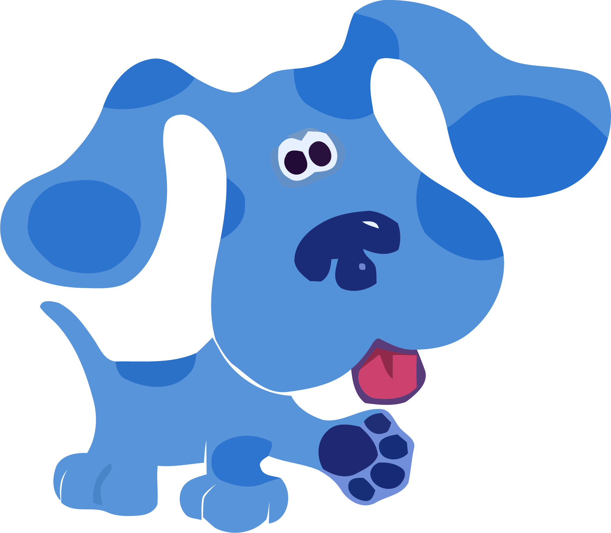 Blue"s Clues Clip Art Hello Clipart Png - Blues Clues Transparent Background (2013x1758), Png Download