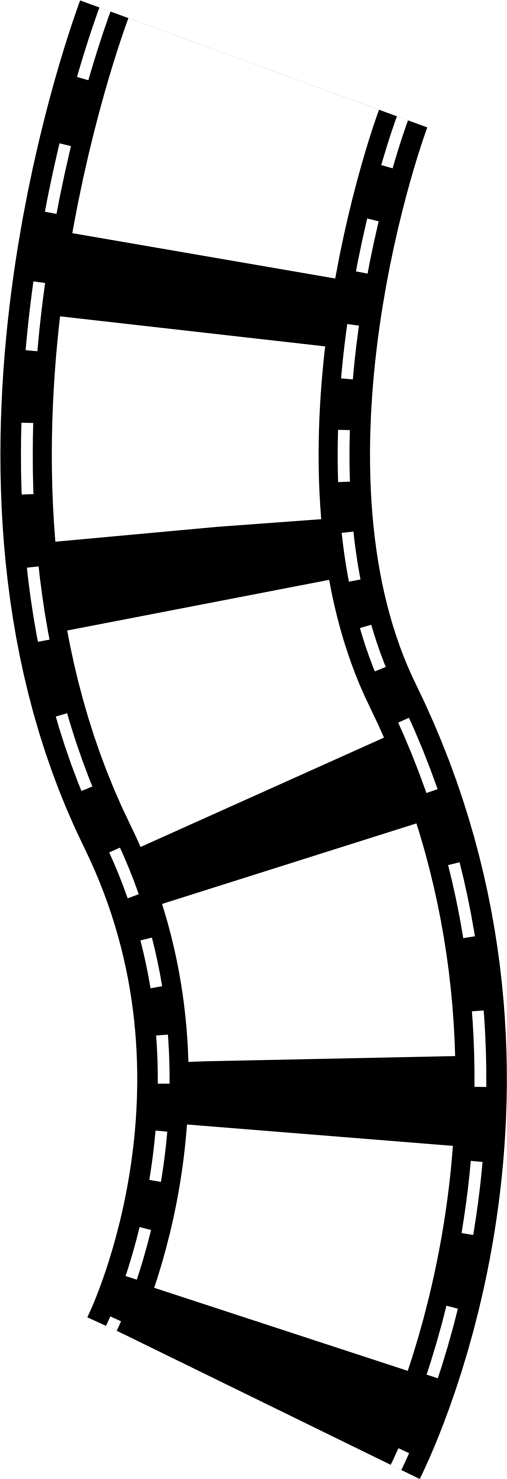 Photographic Film Reel Clip Art - Film Reel Clipart - Png Download (600x1754), Png Download