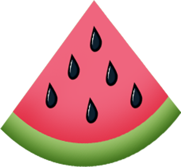 Transparent Tray Clipart - Watermelon - Png Download (615x566), Png Download
