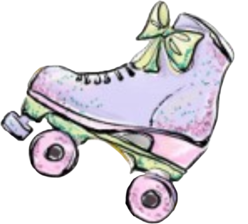 #watercolor #skate #skates #skating #skater #png - Roller Skate Watercolor Clipart (816x736), Png Download
