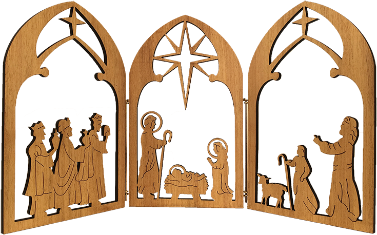 Nativity 750w Clipart (750x497), Png Download