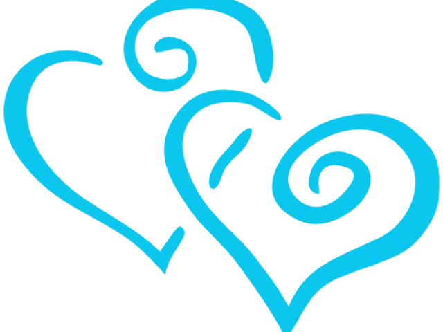 Dark Blue Clipart Wedding Bell - Transparent Border Clip Art Png Wedding (640x480), Png Download