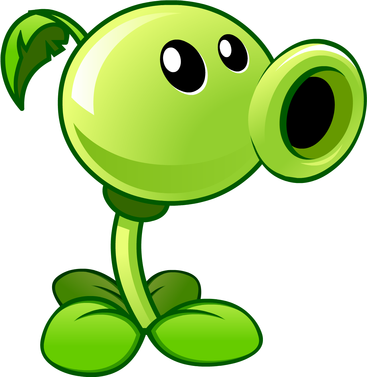 Plants Vs Zombies Clipart Clip Art - Plant From Plants Vs Zombies - Png Download (1305x1332), Png Download