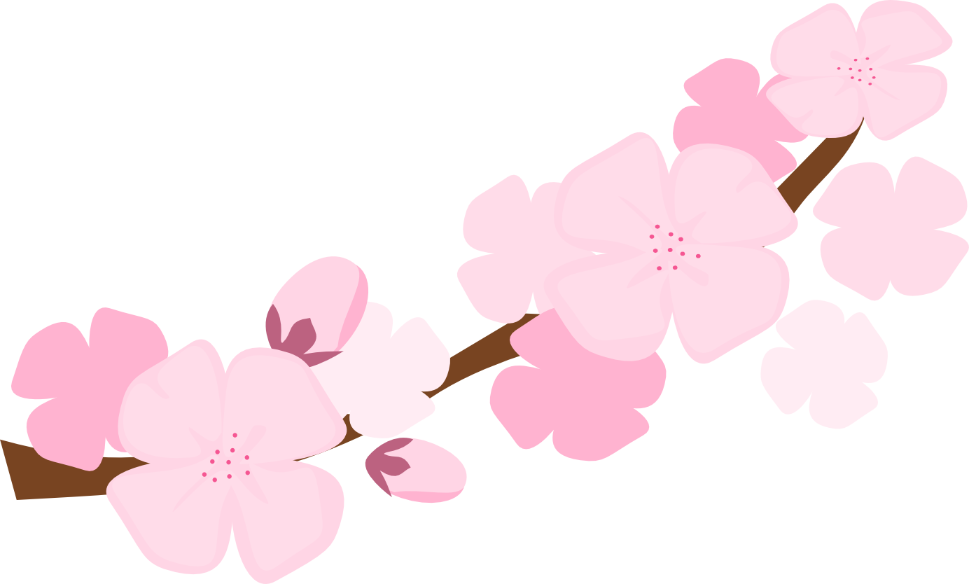 Cherry Blossom Clip Art Cherry Blossoms Cartoon Background Png Download Full Size Clipart 5274401 Pinclipart