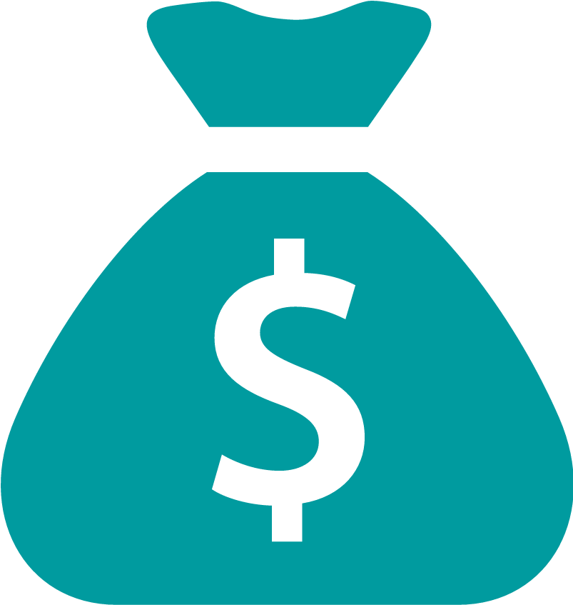 Blue Money Clipart Clip Art Royalty Free Stock Impact - Source Of Income Icon - Png Download (802x854), Png Download