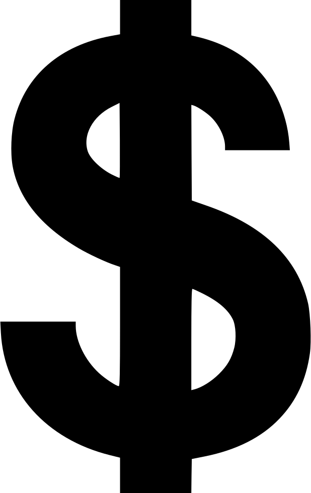 Dollar Sign Money Clip Art - Dollar Sign Clip Art - Png Download (618x980), Png Download