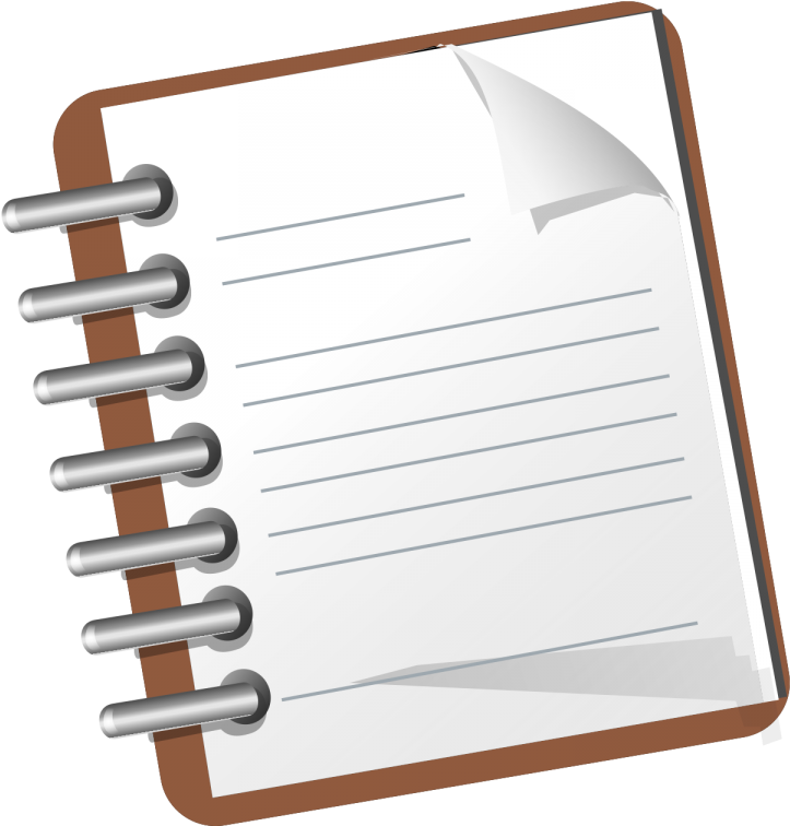 Notepad Png Transparent Background Notepad Png Clipart Full Size