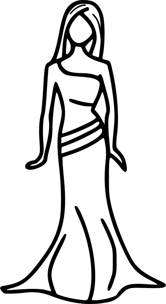 Barbie Doll Svg Png Icon Free Download - Barbie Doll Icon Png Clipart (534x980), Png Download