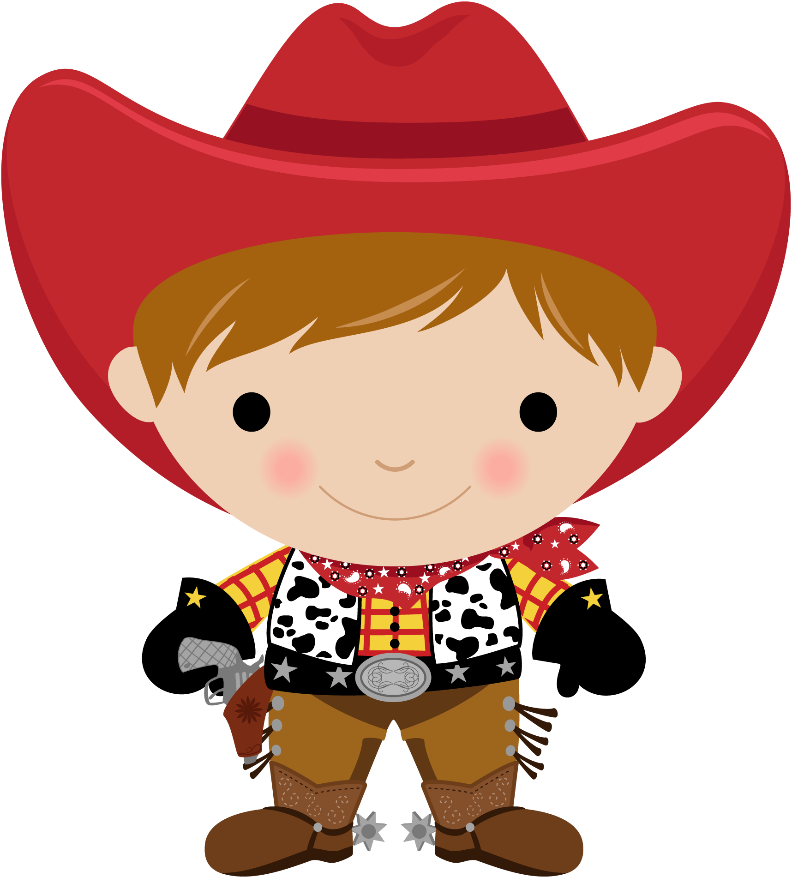 Clipart Boy Cowboy - Cowboy Clip Art - Png Download (900x900), Png Download