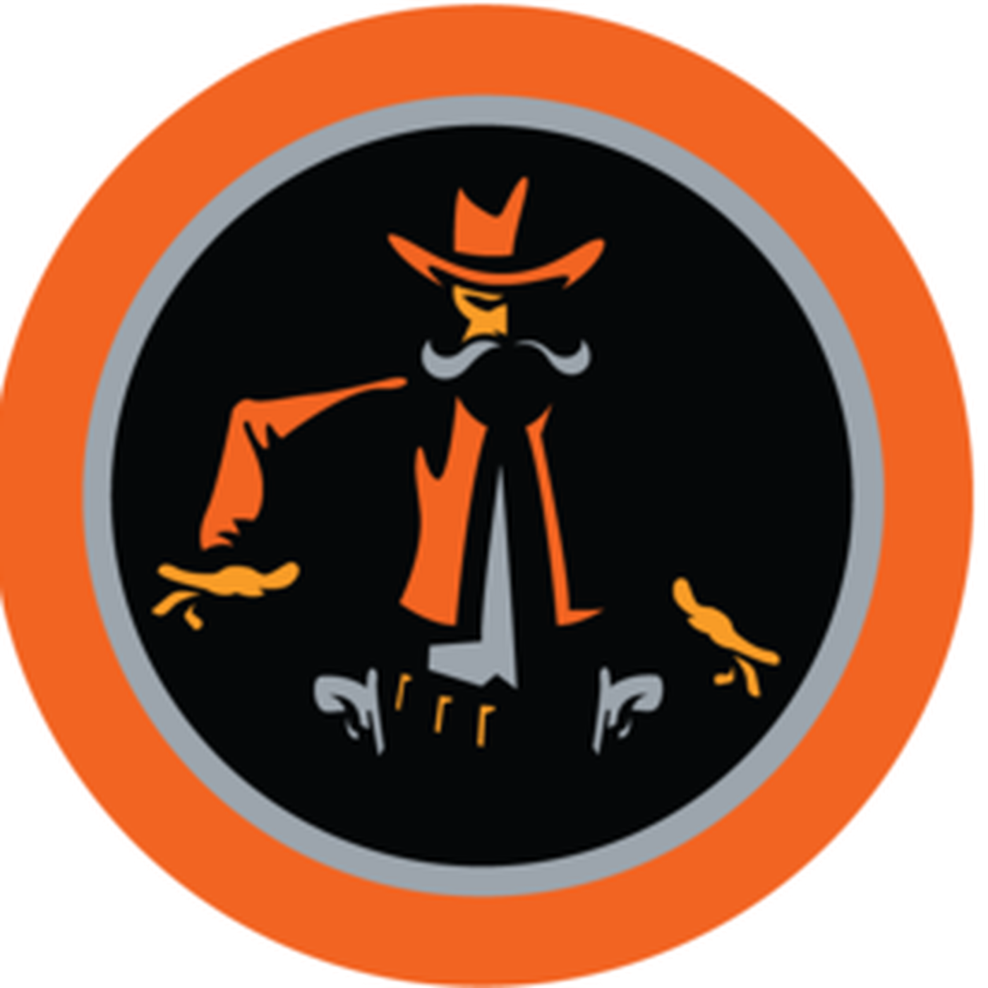 Strong Clipart Cowboy - Oklahoma State Cowboys And Cowgirls - Png Download (1400x1400), Png Download