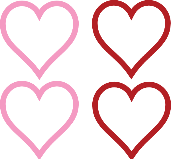 Heart Clipart (600x560), Png Download