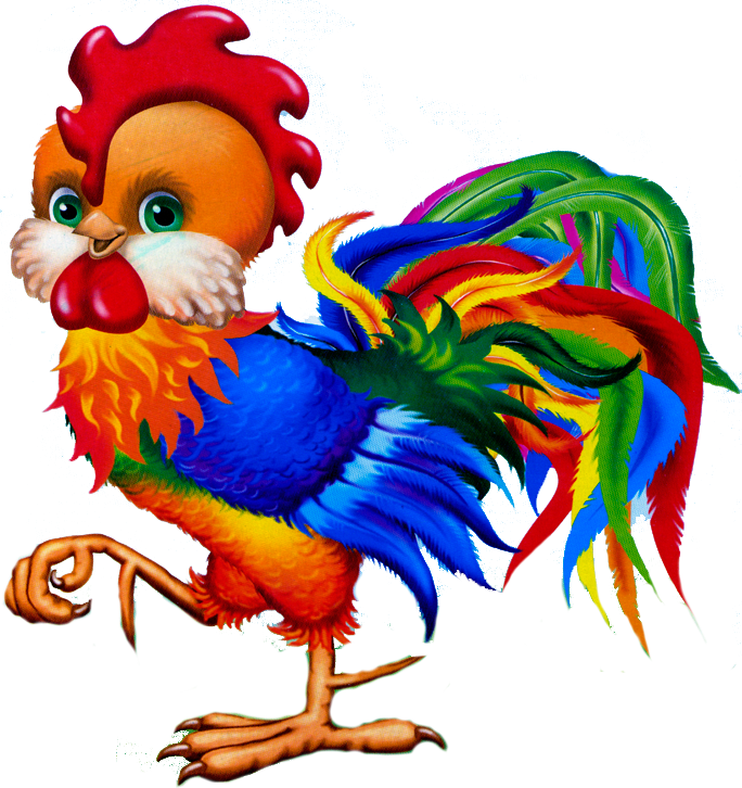 Rooster Clipart (684x726), Png Download