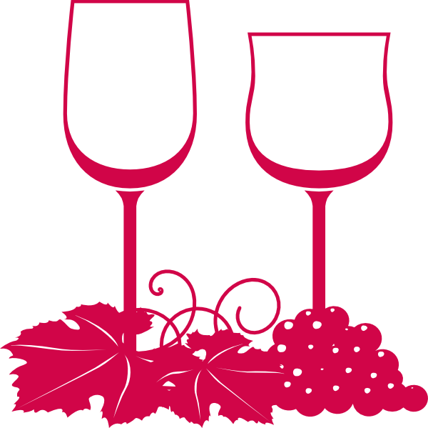 Glass Clipart Goblet - Clip Art Wine Glasses - Png Download (600x599), Png Download