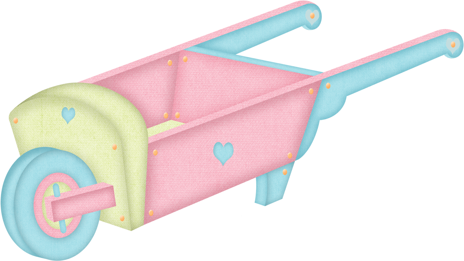 Transparent Wheelbarrow Clipart - Cradle - Png Download (1519x854), Png Download