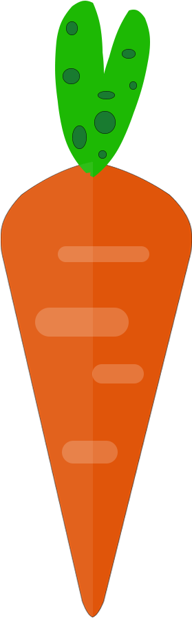 Carrot Clipart Carrott - Illustration - Png Download (1024x1024), Png Download