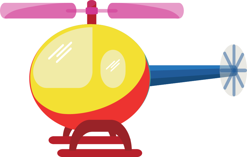 Helicopter Rotor Clipart (866x552), Png Download