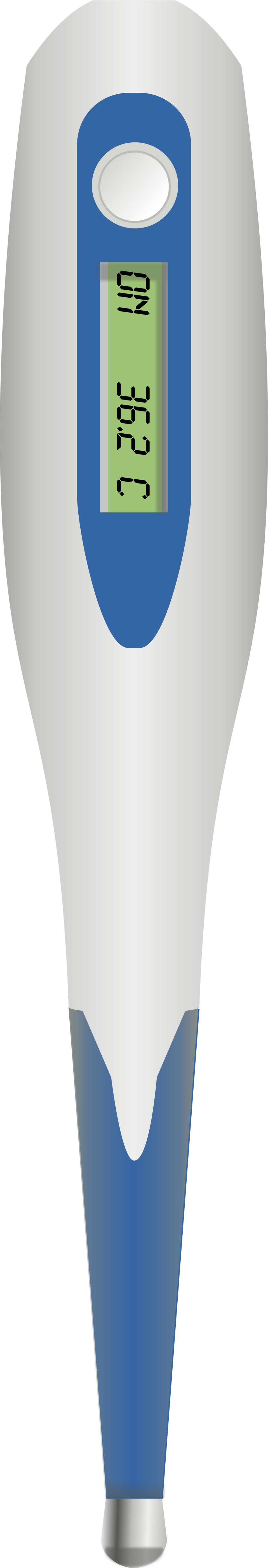 Medical Thermometer Clipart (958x5616), Png Download