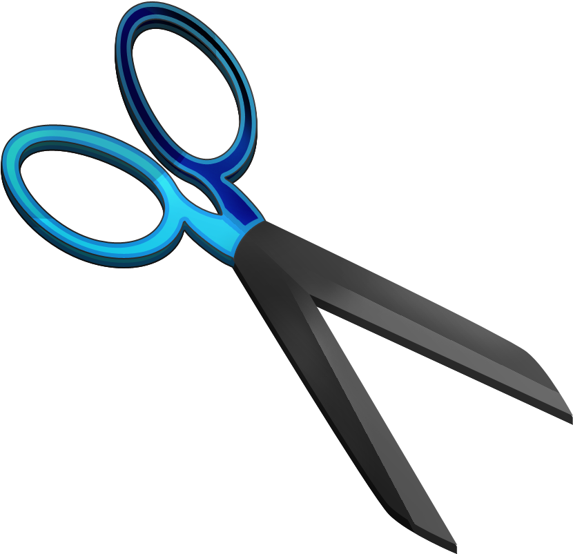 Free Scissors Clipart Transparent, Download Free Clip - Scissor Transparent - Png Download (886x838), Png Download