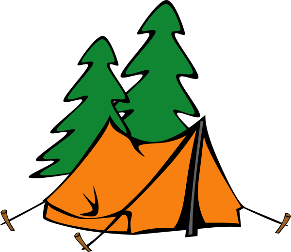 Festival Camping Clip Art - Png Download (600x520), Png Download