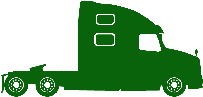 Siluetas De Un Trailer Clipart (800x385), Png Download