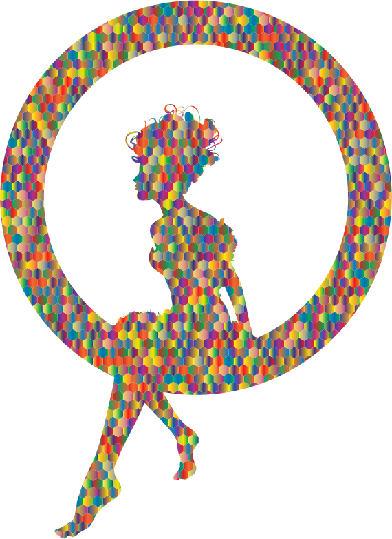 Silhouette Png Download - Día Internacional De La Mujer Siluetas Clipart (570x782), Png Download