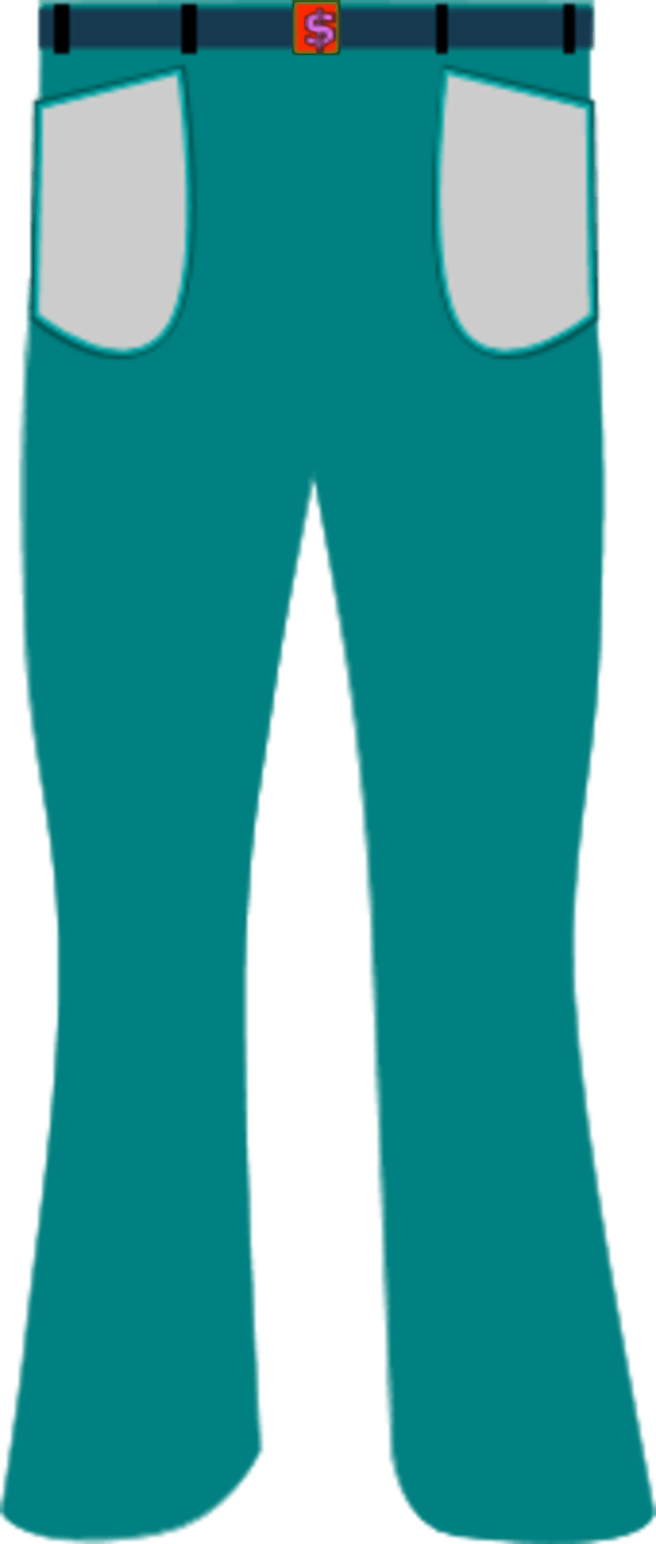 Blue Jeans Clip Art - Clip Art - Png Download (600x1412), Png Download