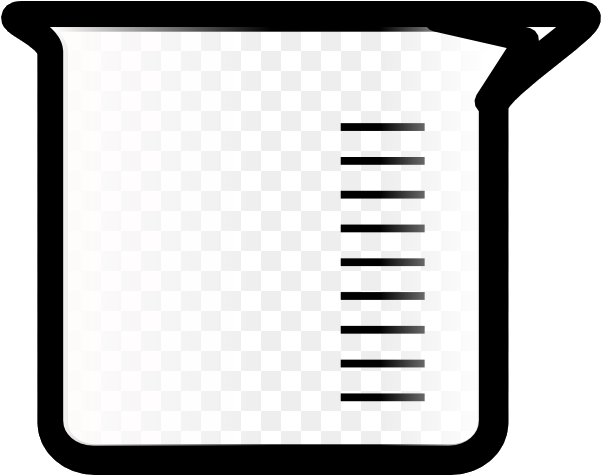 Of Free Chemistry Transparent - Clipart Transparent Beaker - Png Download (840x534), Png Download