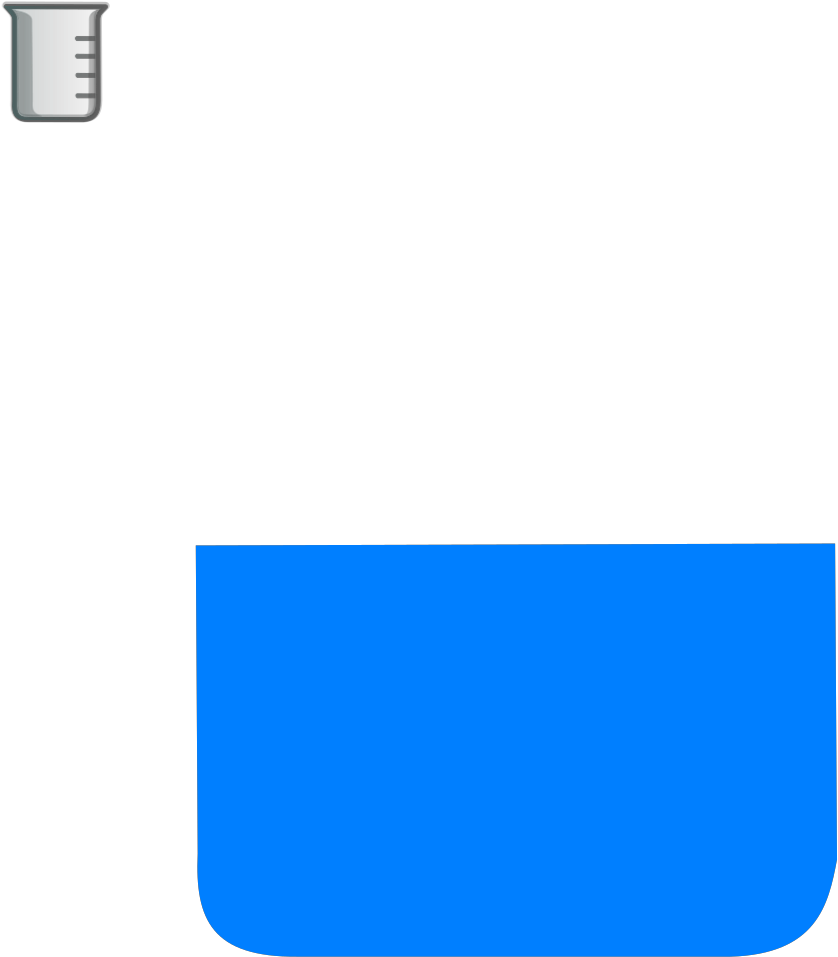 Dark Beaker Svg Clip Arts - Majorelle Blue - Png Download (1024x1024), Png Download