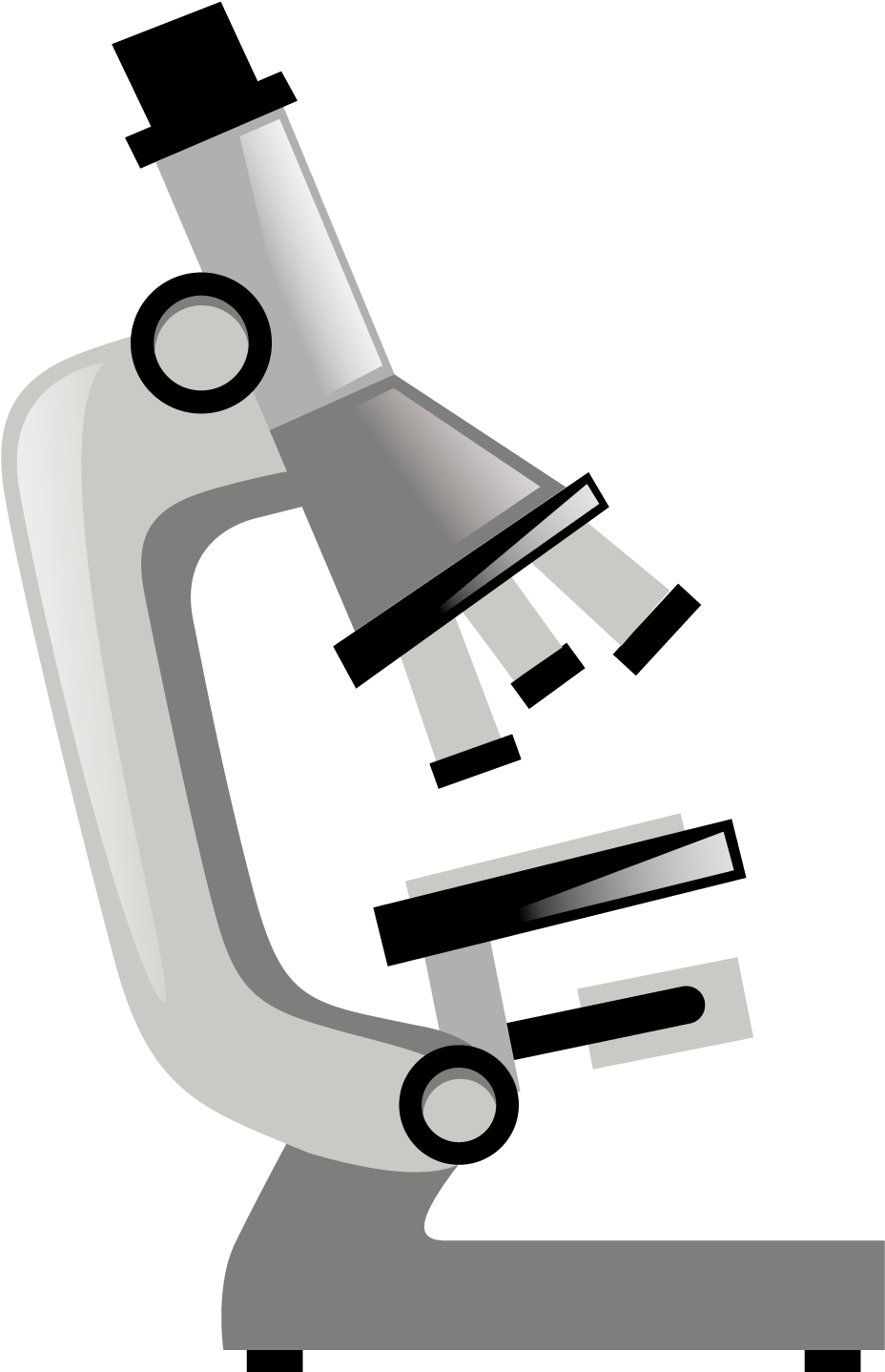 Euclidean Vector Microscope Drawing Beaker Icon - Microscope Lens Clipart - Png Download (928x1438), Png Download