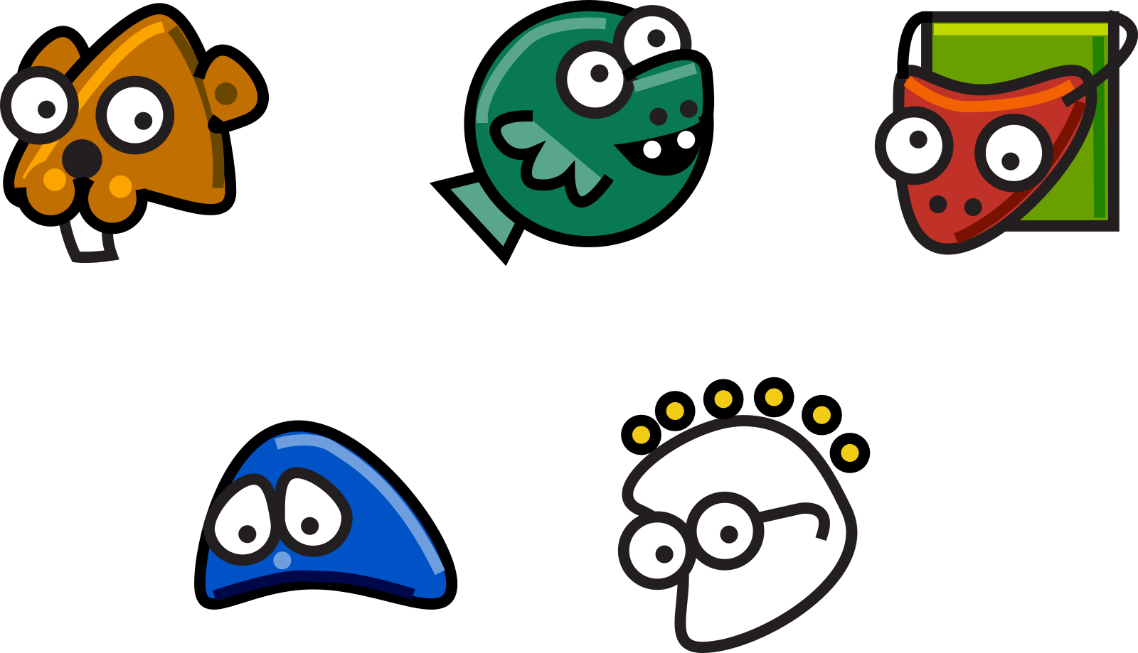 Beaver Svg Clip Arts - Ikon Kartun - Png Download (1600x919), Png Download