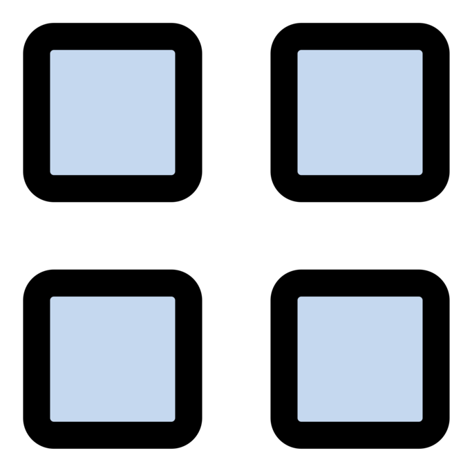 Categories Icon Png White Clipart (750x750), Png Download