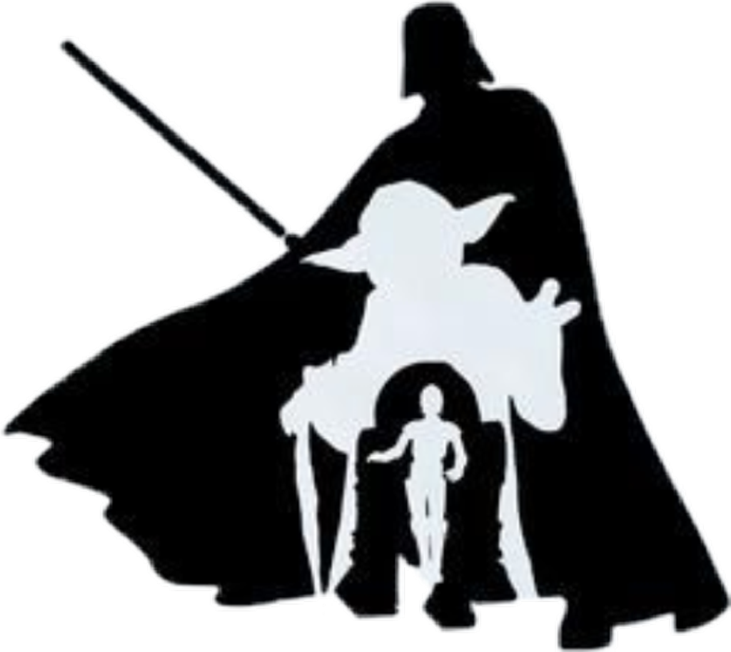 Star Wars Silhouette Silhouette Svg Stove