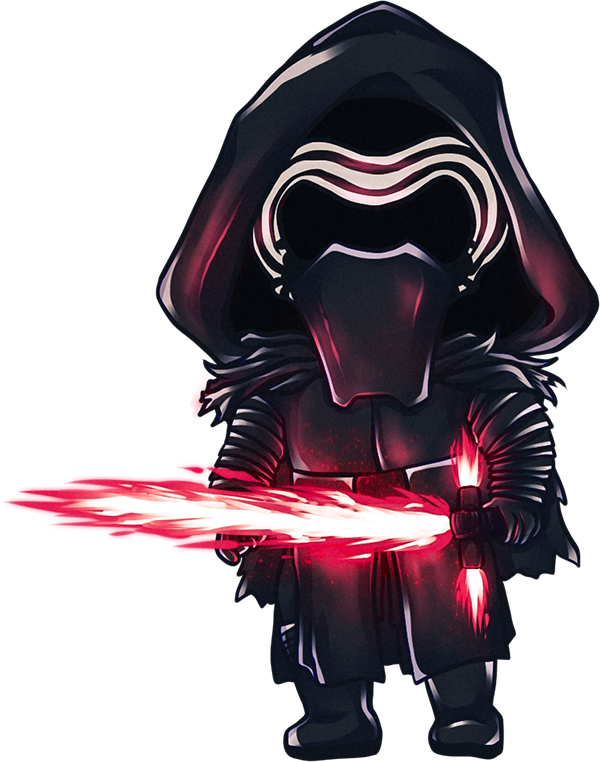 Kylo Ren Png Clipart (600x762), Png Download
