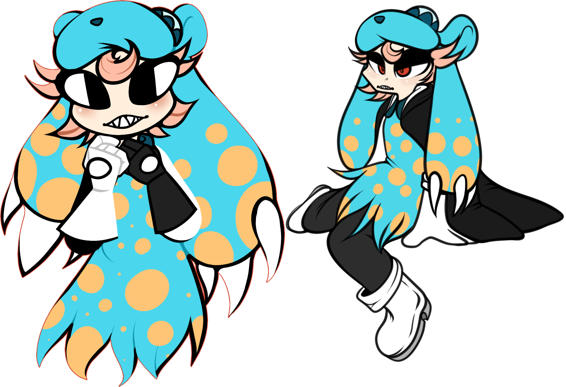 Pretty Doll By Halobite Pretty Doll By Halobite - Cartoon Clipart (1833x1255), Png Download