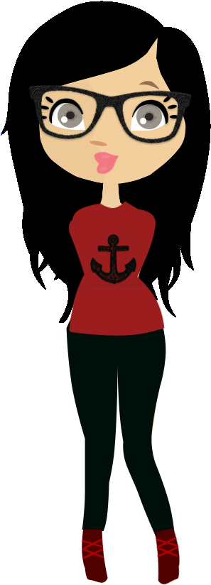 Doll Clipart Dool - Imagenes De Muñecas Con Lentes - Png Download (543x900), Png Download