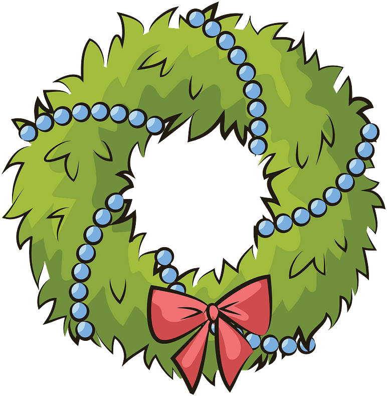 Guirlande De Noël Clipart - Imagens De Natal Clipart - Png Download (799x800), Png Download