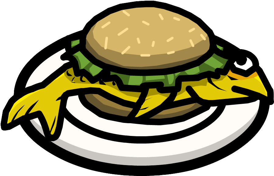Fish Sandwich Clipart - Tuna Sandwich Clip Art - Png Download (901x580), Png Download