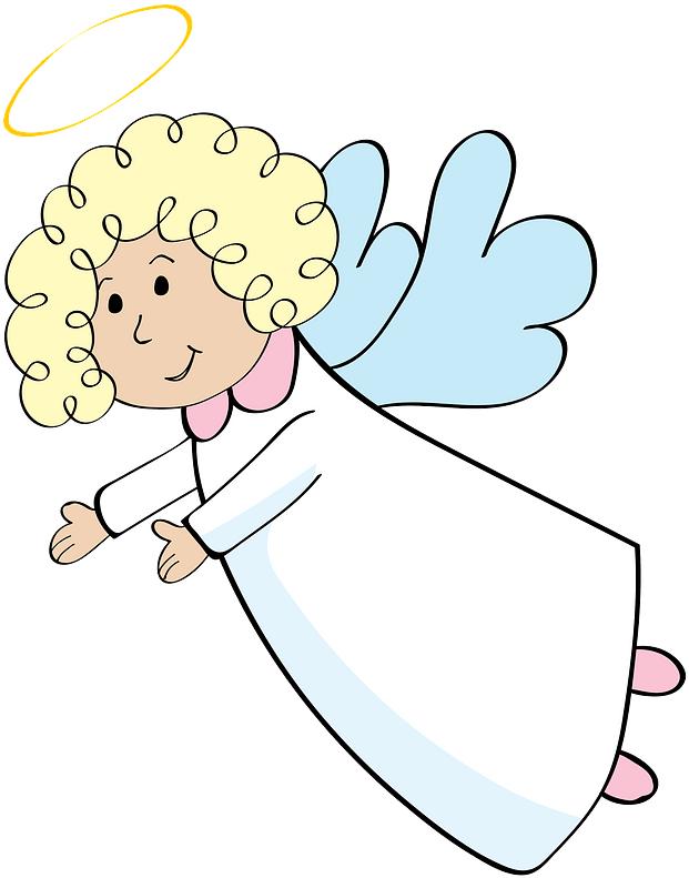Ange De Noel Clipart - Angel De Navidad Animado - Png Download (800x800), Png Download