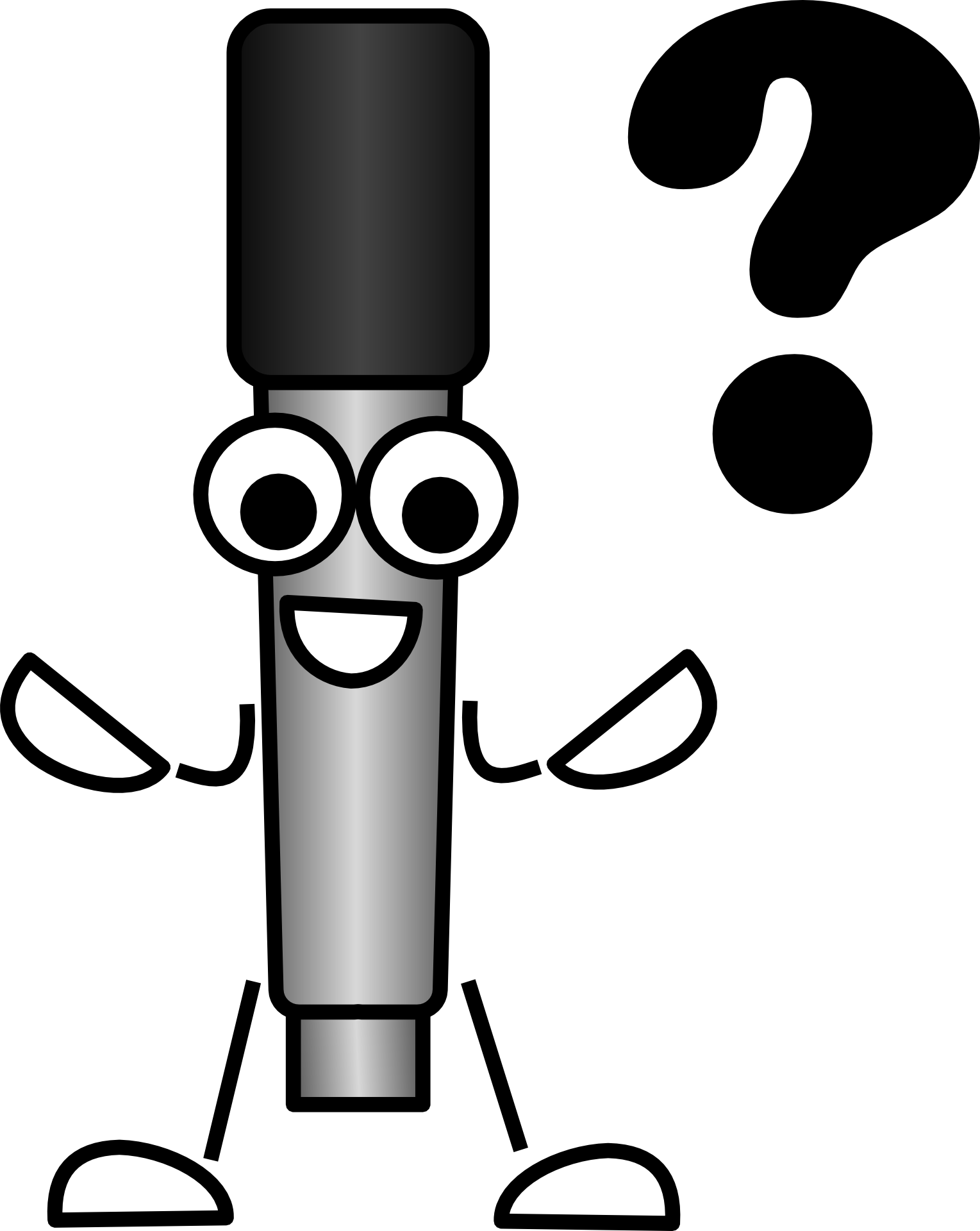 Funny Microphone Png Clipart (1529x1920), Png Download