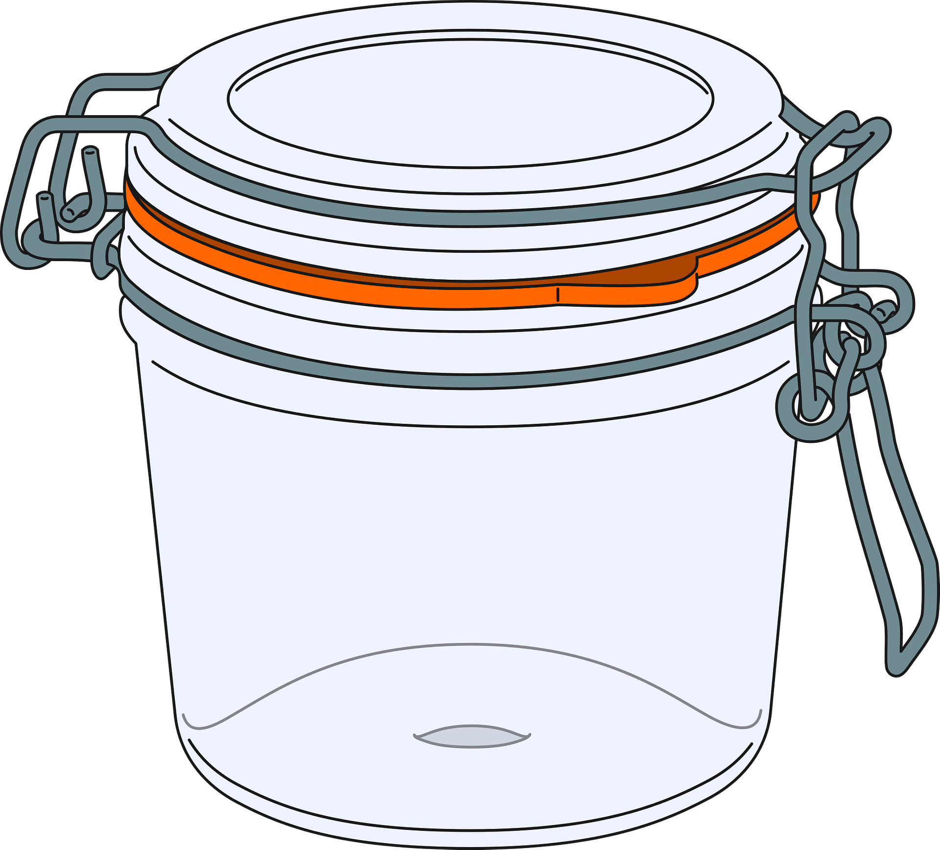 Glass Jar Clipart - Png Download (800x723), Png Download
