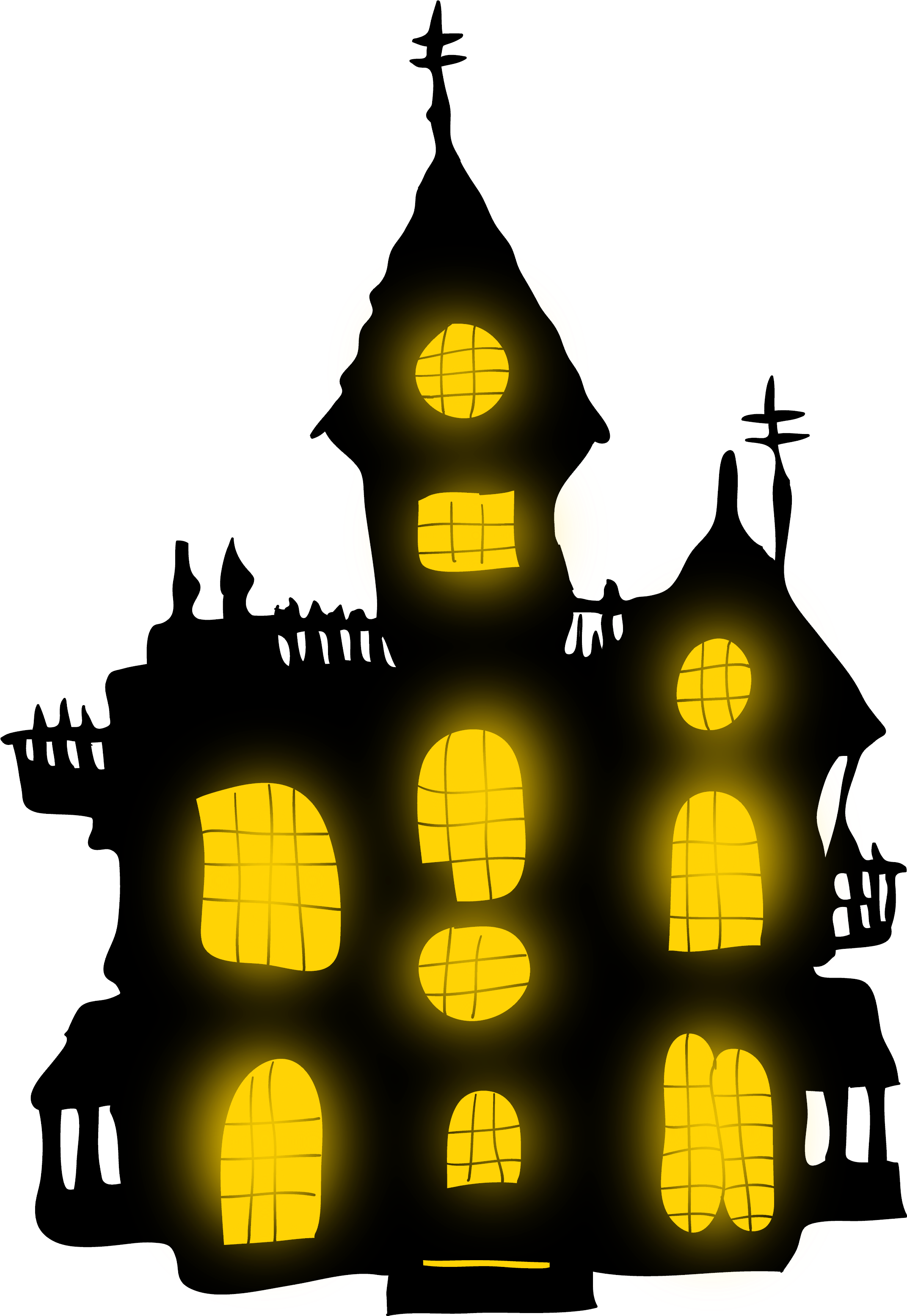 Haunted House Clip Art Transparent