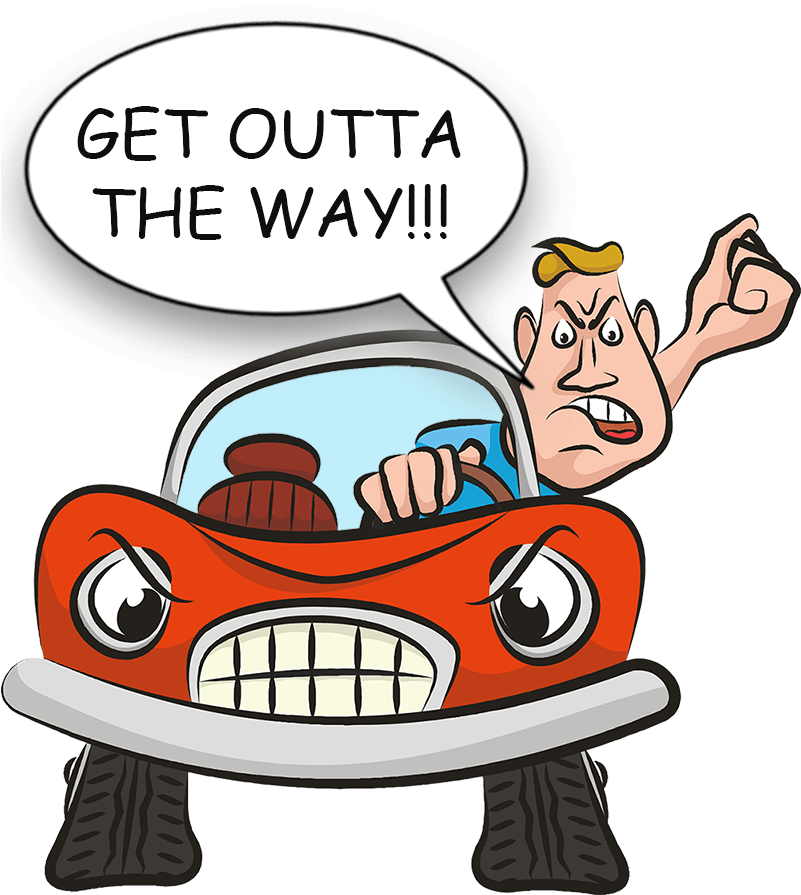Mosd App Move Over - Road Rage Clipart Png Transparent Png (800x924), Png Download