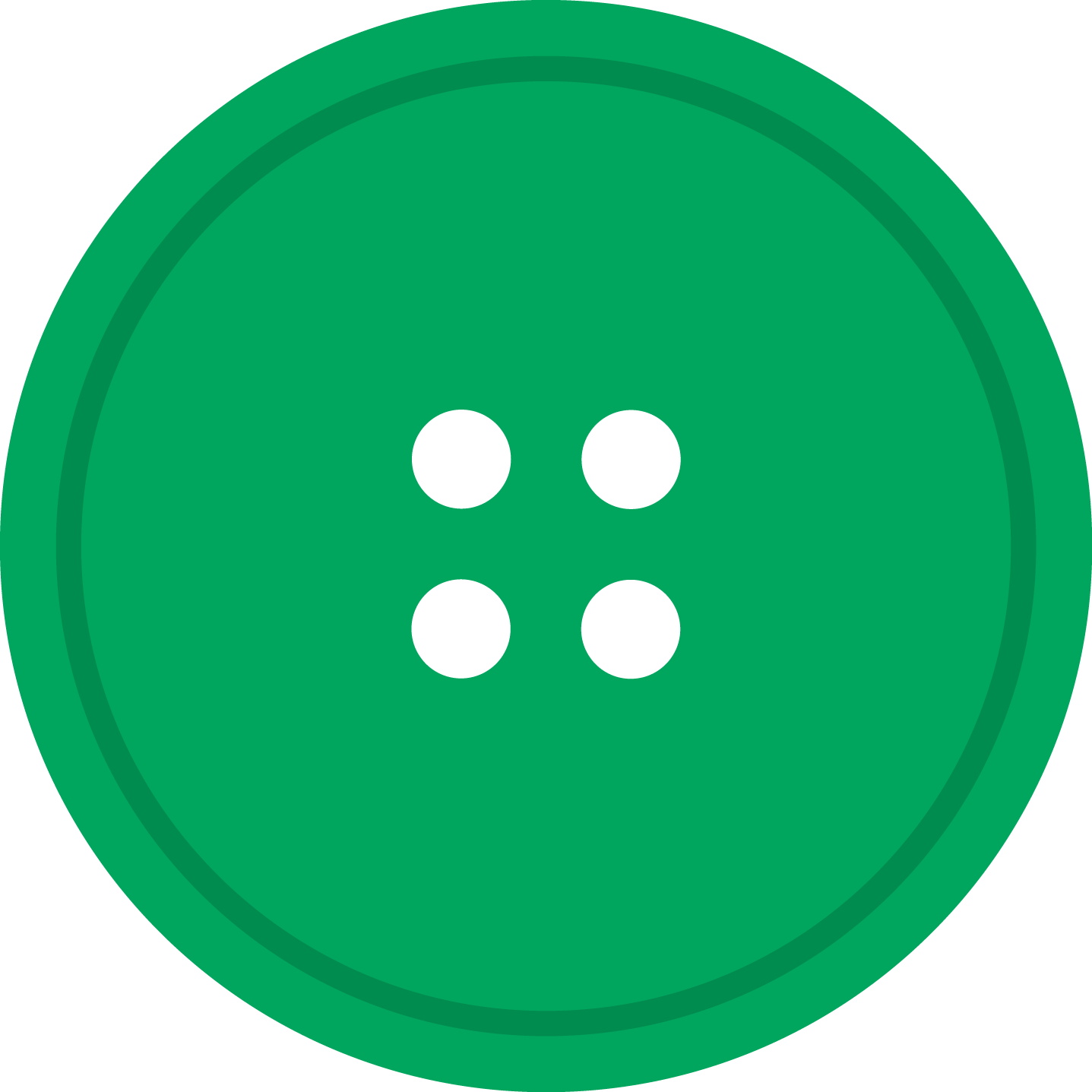 Green Button Clipart Clip Art Freeuse Library Greent - Ville De Saint Etienne - Png Download (1437x1437), Png Download