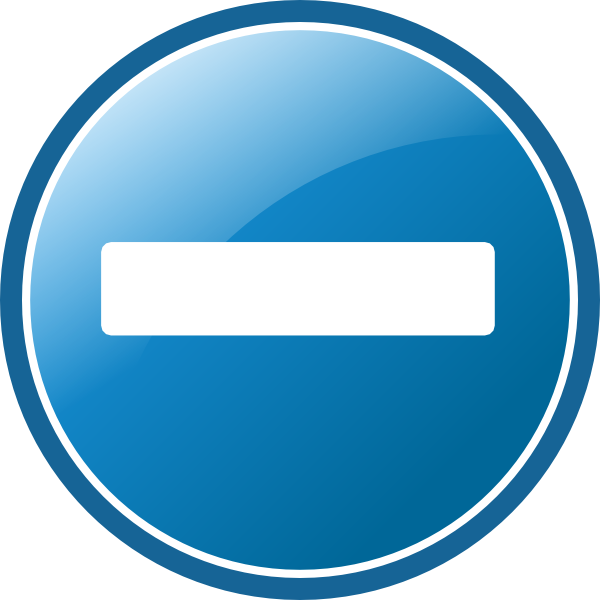 Minus - Clipart - Minus Button - Png Download (600x600), Png Download